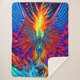 Phoenix couleur magique couverture Sherpa