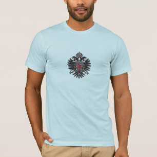 Phoenix Crest Heraldic Ænigma Graphic Design T-Shirt