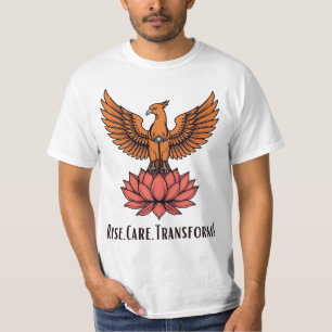 Phoenix Doctor Healing Lotus – Rise, Heal, Inspire T-Shirt