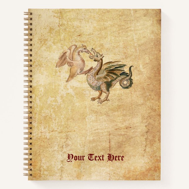 Phoenix & Dragon Notebook (Front)