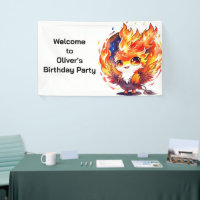 Phoenix Fire Bird Kids Birthday