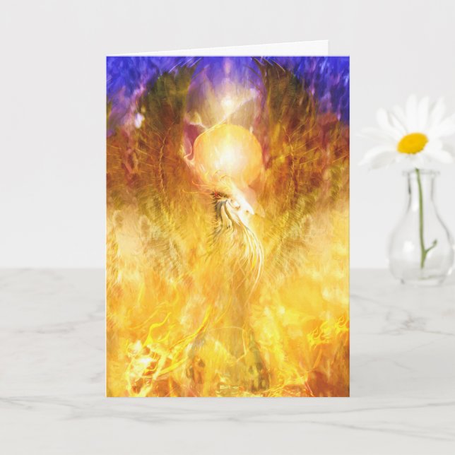 Phoenix Fire Bird 	TRANSMUTATION Card (Small Plant)