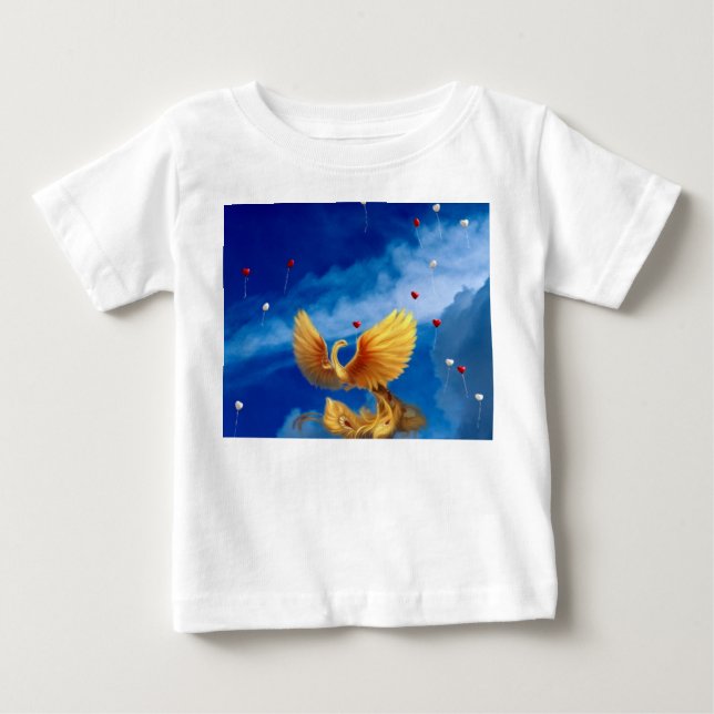 Phoenix / Firebird. Baby T-Shirt (Front)