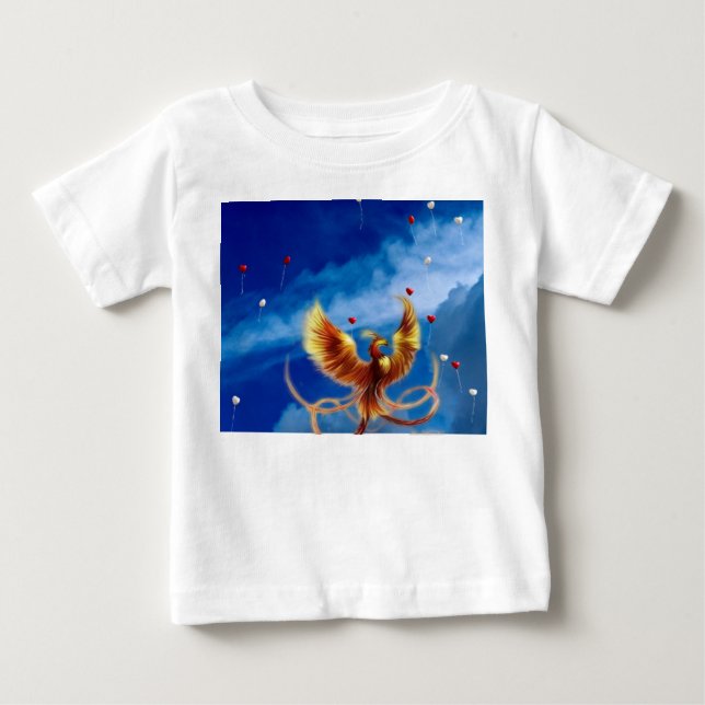 Phoenix / Firebird. Baby T-Shirt (Front)