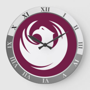 Phoenix flag Large Clock
