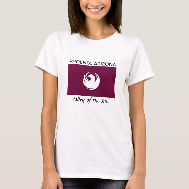 Phoenix Flag "Valley of the Sun" T-Shirt (Front)