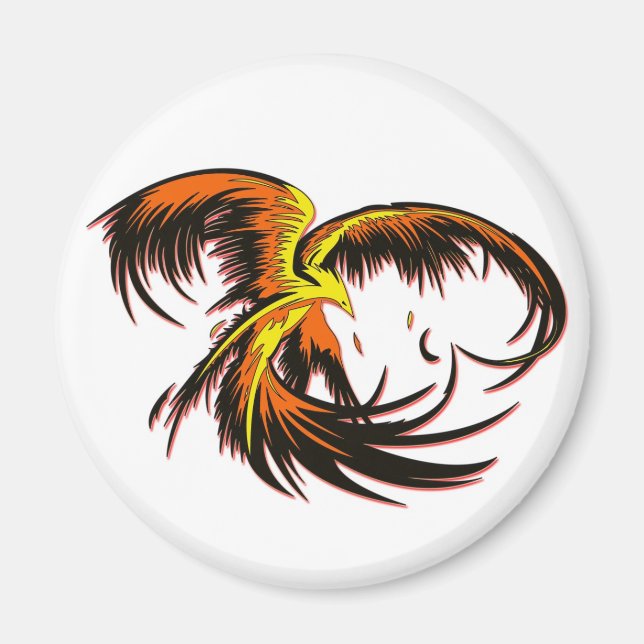 Phoenix Flight Magnet (Front)