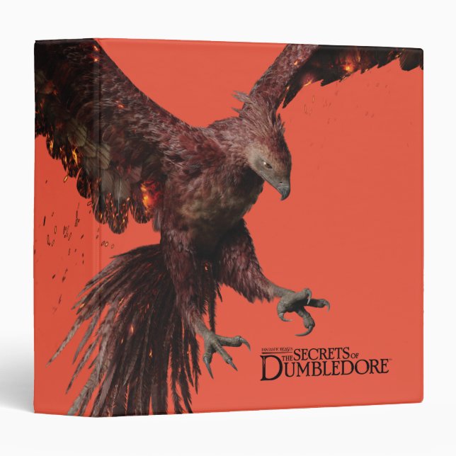 Phoenix Flying Graphic Binder (Front/Spine)