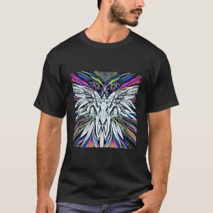 Phoenix From The Ashes Illustration Colourful Phoe T-Shirt