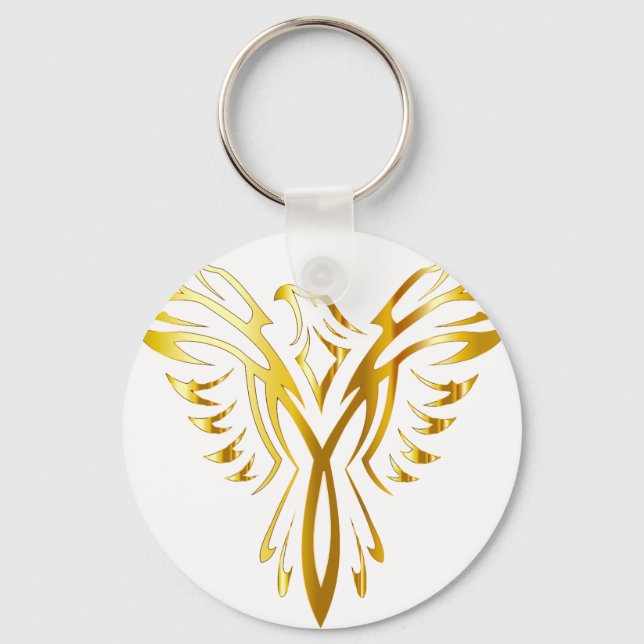 phoenix gold keychain (Front)