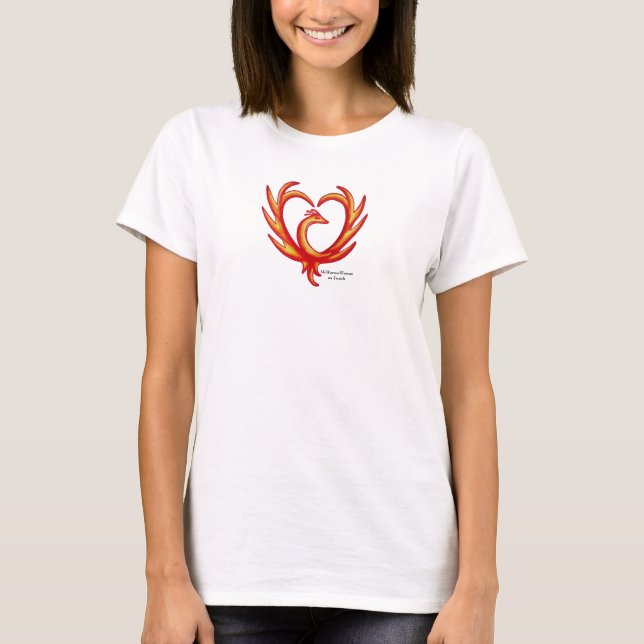 Phoenix Heart, MeWarriorWoman on Twitch  T-Shirt (Front)
