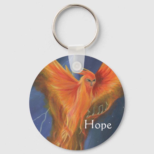 Phoenix Hope Keychain (Front)