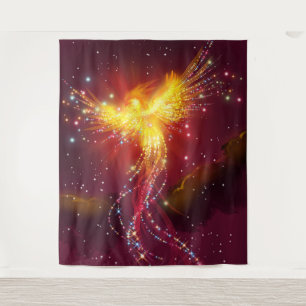 Phoenix in Flight Tapestry