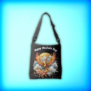 Phoenix in the Clouds Happy Mother's Day Crossbody Bag