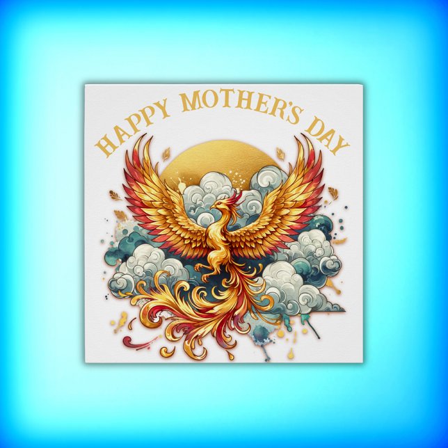 Phoenix in the Clouds Happy Mother's Day | Poster (Creator Uploaded)
