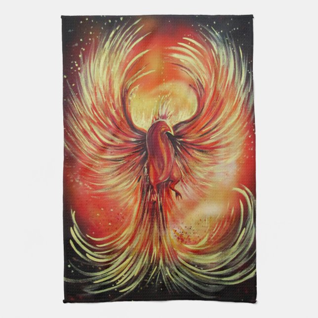 Phoenix Kitchen Towel (Vertical)
