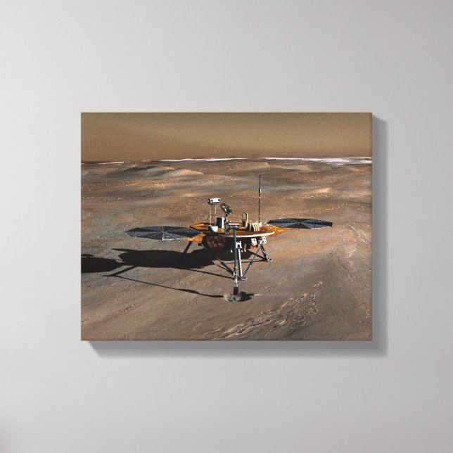 Phoenix Mars Lander 2 Canvas Print (Front)