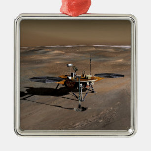 Phoenix Mars Lander 2 Metal Ornament