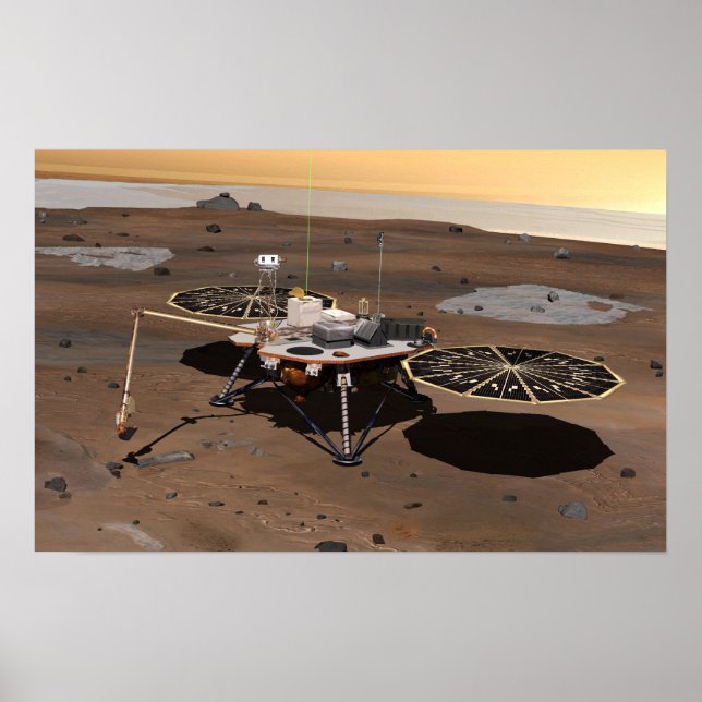 Phoenix Mars Lander Poster (Front)