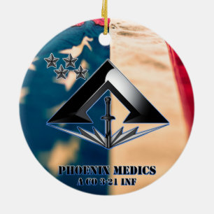 Phoenix medics ceramic ornament