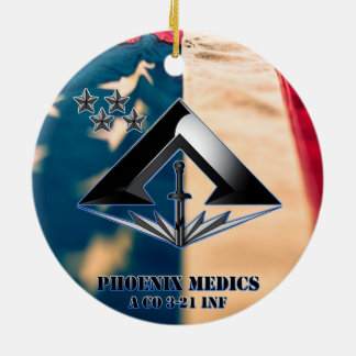 Phoenix medics ceramic ornament