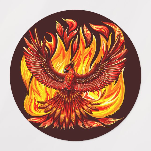 Phoenix mythological immortal Creature (Design 1)