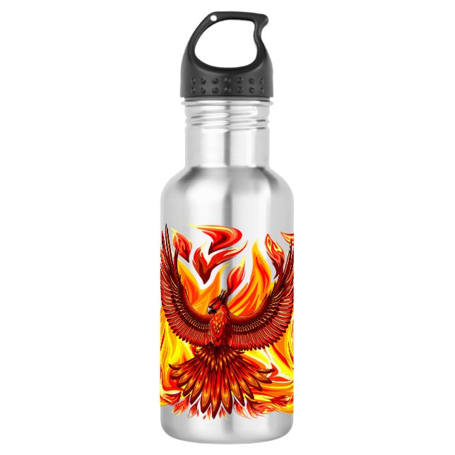 Phoenix mythological immortal Creature 532 Ml Water Bottle (Front)