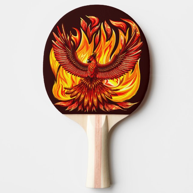 Phoenix mythological immortal Creature Ping Pong Paddle (Front)