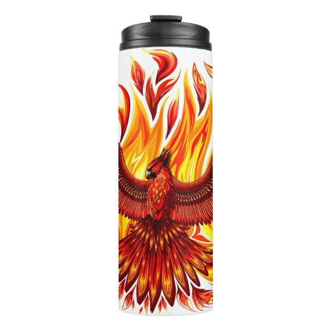 Phoenix mythological immortal Creature Thermal Tumbler (Front)