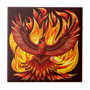 Phoenix mythological immortal Creature Tile