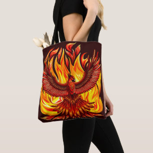 Phoenix mythological immortal Creature Tote Bag
