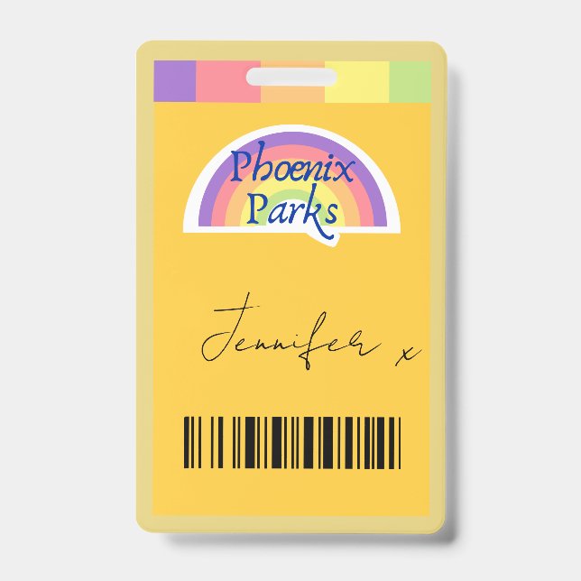 Phoenix Parks Badge (Front)