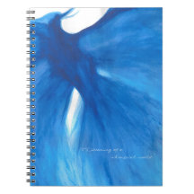 Phoenix Peint Bleu Carnet photo / Journal