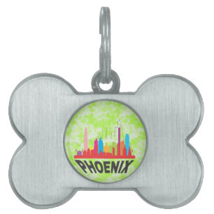 Phoenix Pet Name Tag