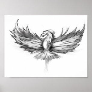 Phoenix Rising - 8 x 6 Poster