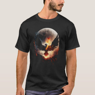 Phoenix Rising From Ashes Resurrectio Rebirth New T-Shirt