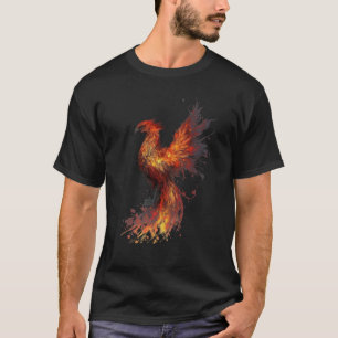 Phoenix Rising From Ashes Resurrection Rebirth New T-Shirt