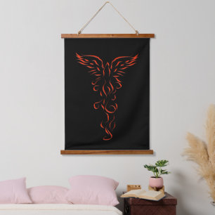 Phoenix Rising Hanging Tapestry