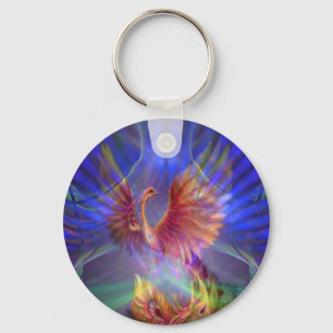 Phoenix Rising Key Chain