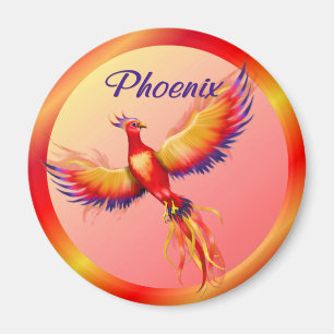 Phoenix Rising Magnet