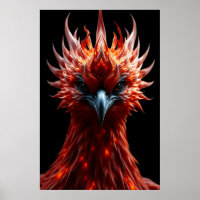 🔥 Phoenix Rising - Majestic Fire Bird Fantasy Art