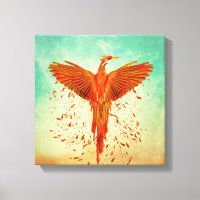 Phoenix Rising -Mixed media