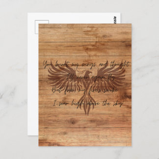 Phoenix Rising | Motivation  Postcard