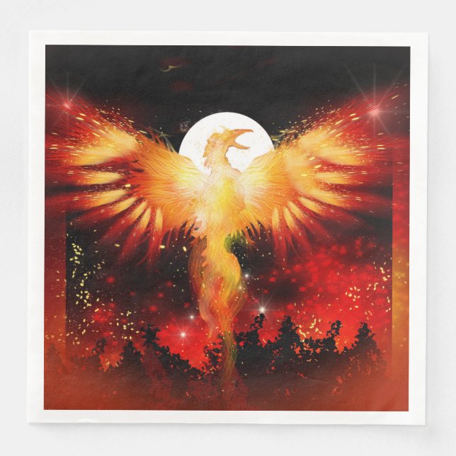 Phoenix Rising Napkin (Front)