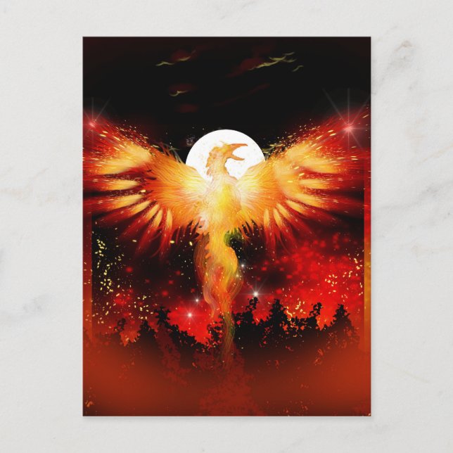 Phoenix Rising Postcard (Front)