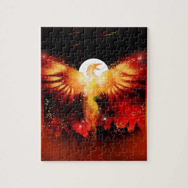 Phoenix Rising Puzzle (Vertical)
