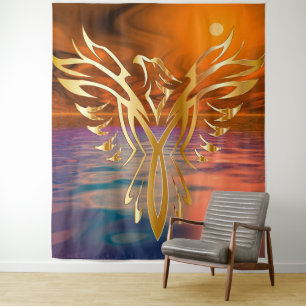 Phoenix Rising Tapestry