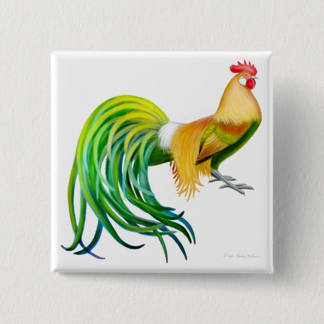Phoenix Rooster Pin (Front)