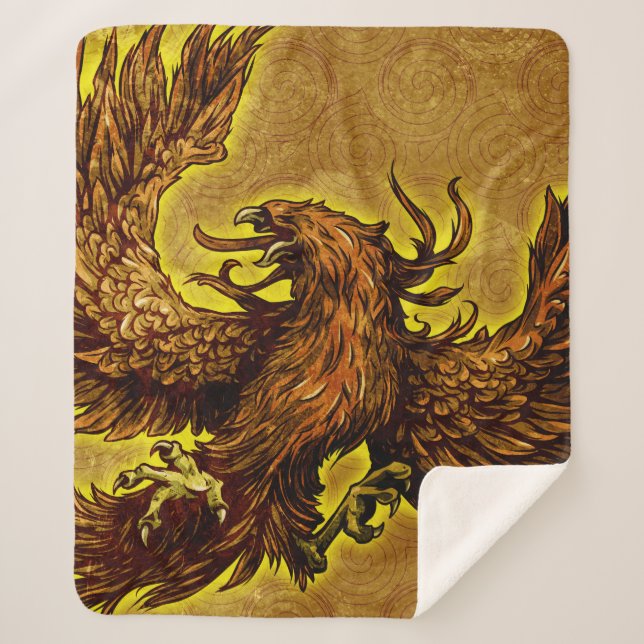 Phoenix Sherpa Blanket (Front)