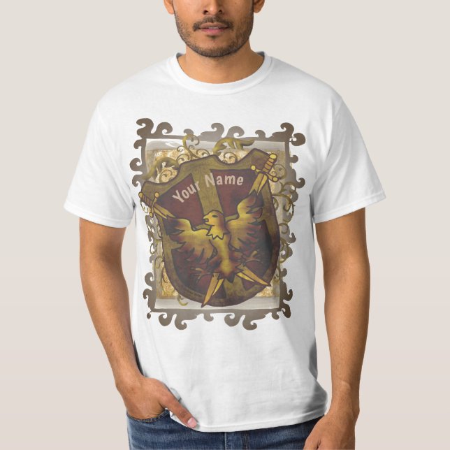Phoenix Shield  T-Shirt (Front)